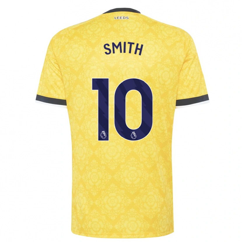 Danxen Damen Kathryn Smith #10 Gelb Weiß Schwarz Auswärtstrikot Trikot 2026/27 T-Shirt