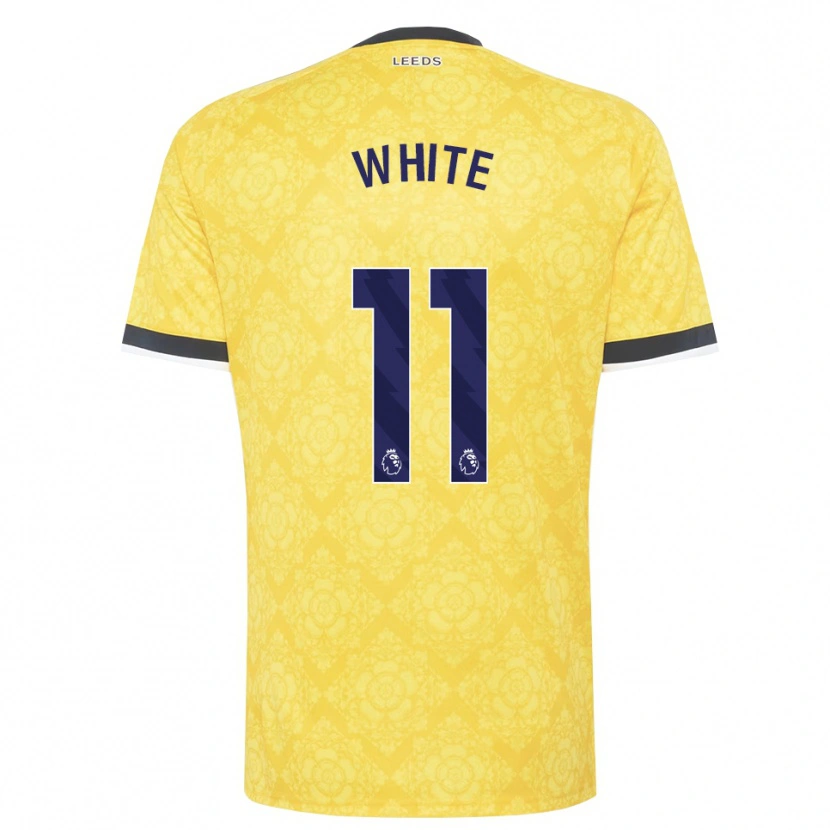 Danxen Damen Logan White #11 Gelb Weiß Schwarz Auswärtstrikot Trikot 2026/27 T-Shirt