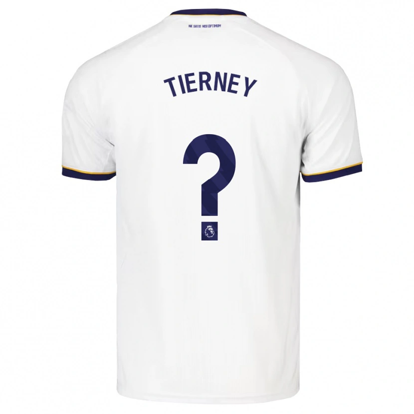 Danxen Damen Jack Tierney #0 Mitternachtsblau Weiß Gelb Auswärtstrikot Trikot 2026/27 T-Shirt