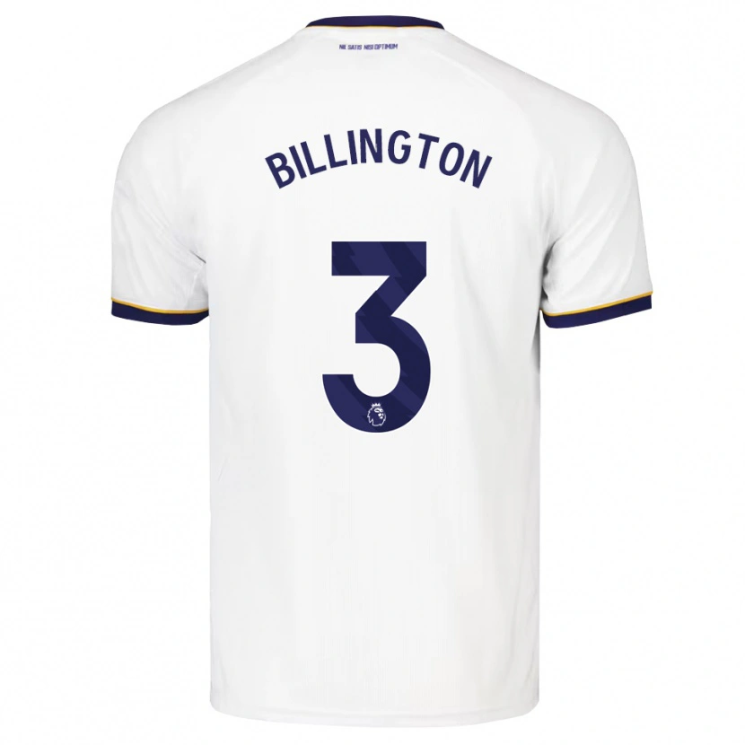 Danxen Damen Harvey Billington #3 Mitternachtsblau Weiß Gelb Auswärtstrikot Trikot 2026/27 T-Shirt