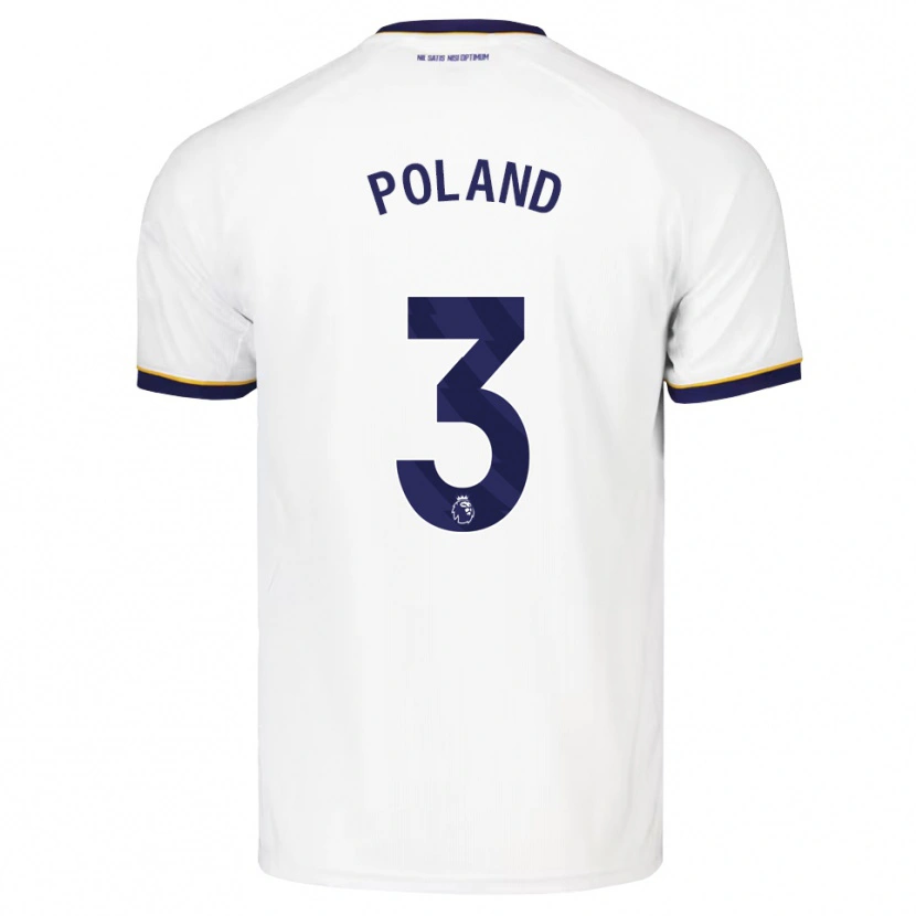 Danxen Damen Louis Poland #3 Mitternachtsblau Weiß Gelb Auswärtstrikot Trikot 2026/27 T-Shirt