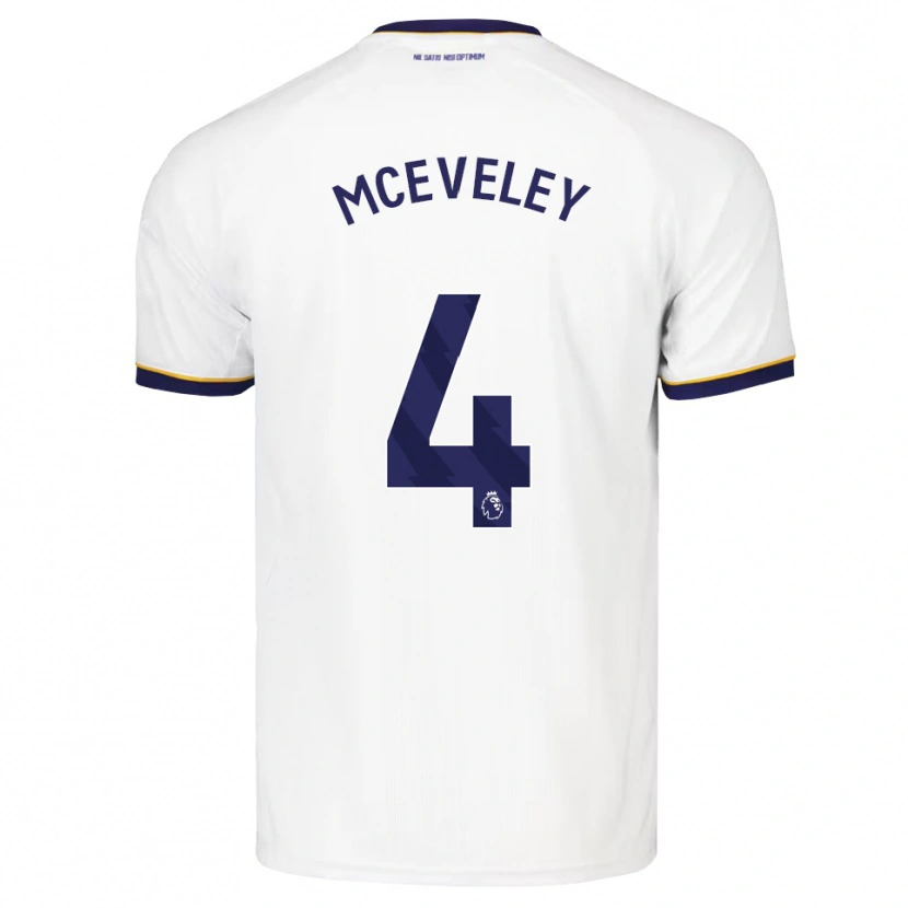 Danxen Damen Harlow Mceveley #4 Mitternachtsblau Weiß Gelb Auswärtstrikot Trikot 2026/27 T-Shirt
