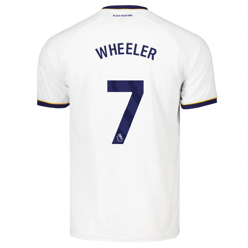 Danxen Damen Clare Wheeler #7 Mitternachtsblau Weiß Gelb Auswärtstrikot Trikot 2026/27 T-Shirt