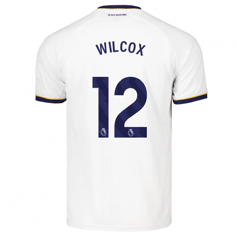 Danxen Damen Ted Wilcox #12 Mitternachtsblau Weiß Gelb Auswärtstrikot Trikot 2026/27 T-Shirt