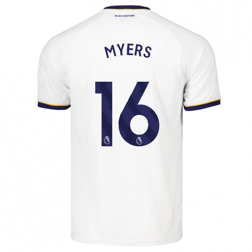 Danxen Damen Khairo Myers #16 Mitternachtsblau Weiß Gelb Auswärtstrikot Trikot 2026/27 T-Shirt