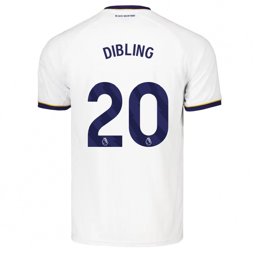 Danxen Damen Tyler Dibling #20 Mitternachtsblau Weiß Gelb Auswärtstrikot Trikot 2026/27 T-Shirt