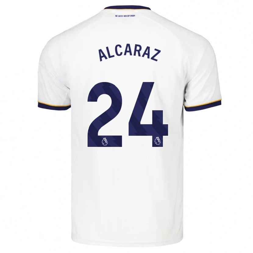 Danxen Damen Carlos Alcaraz #24 Mitternachtsblau Weiß Gelb Auswärtstrikot Trikot 2026/27 T-Shirt