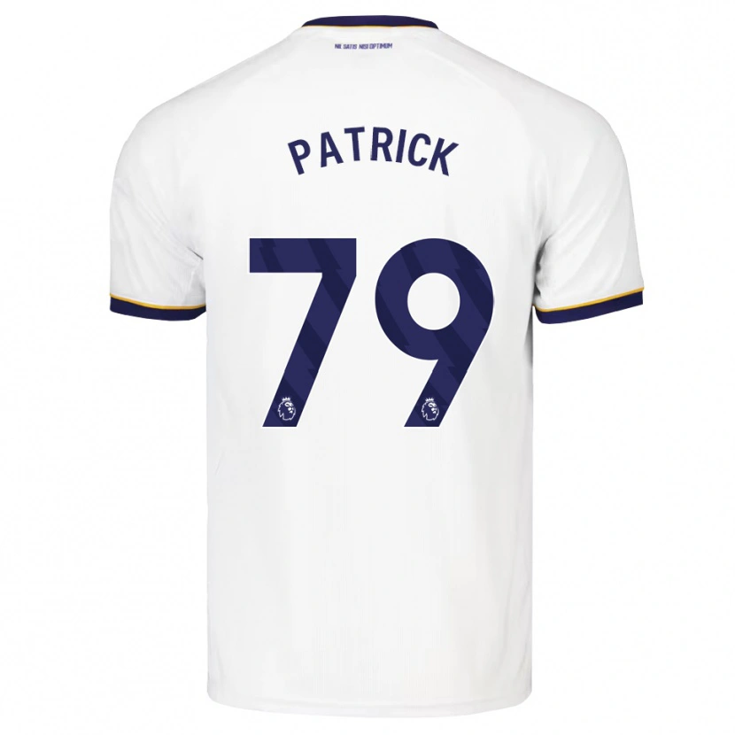 Danxen Damen Seve Patrick #79 Mitternachtsblau Weiß Gelb Auswärtstrikot Trikot 2026/27 T-Shirt