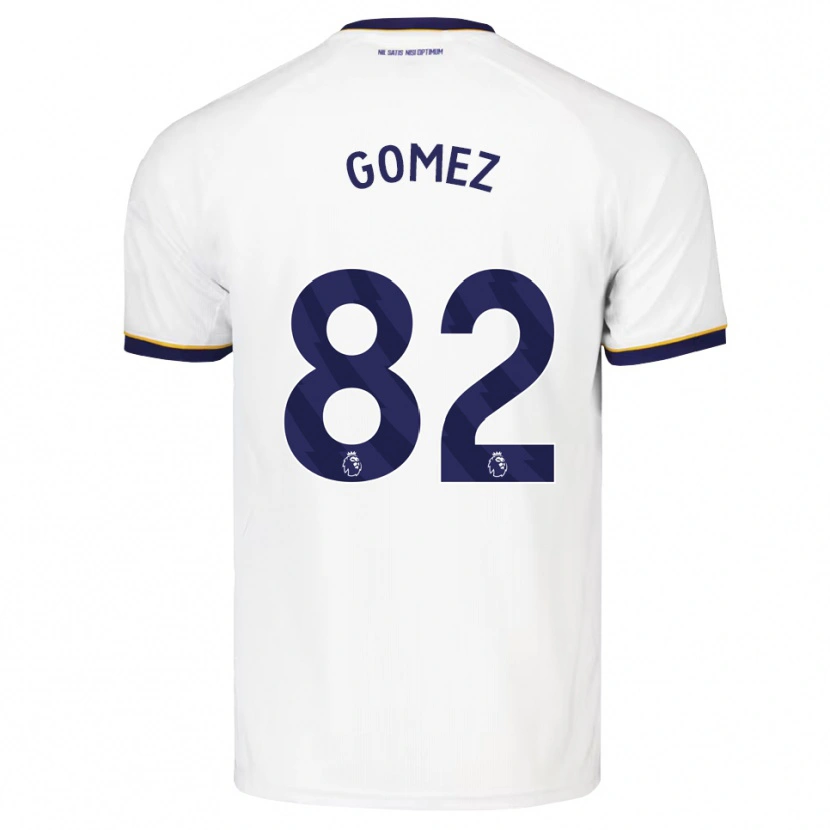 Danxen Damen Francis Gomez #82 Mitternachtsblau Weiß Gelb Auswärtstrikot Trikot 2026/27 T-Shirt