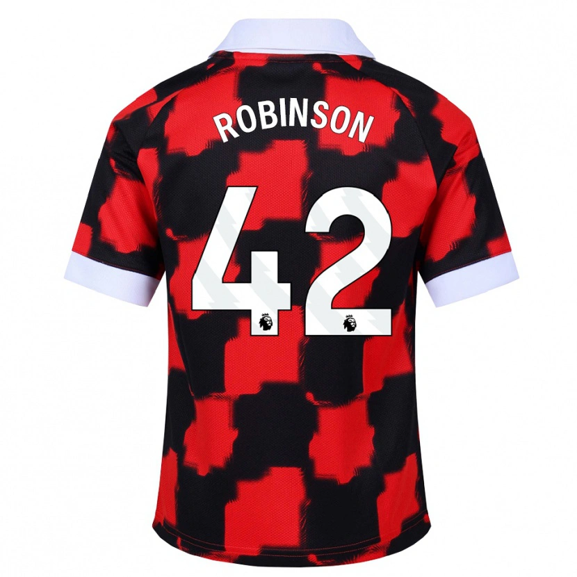 Danxen Damen Charlie Robinson #42 Rot Weiß Schwarz Auswärtstrikot Trikot 2026/27 T-Shirt