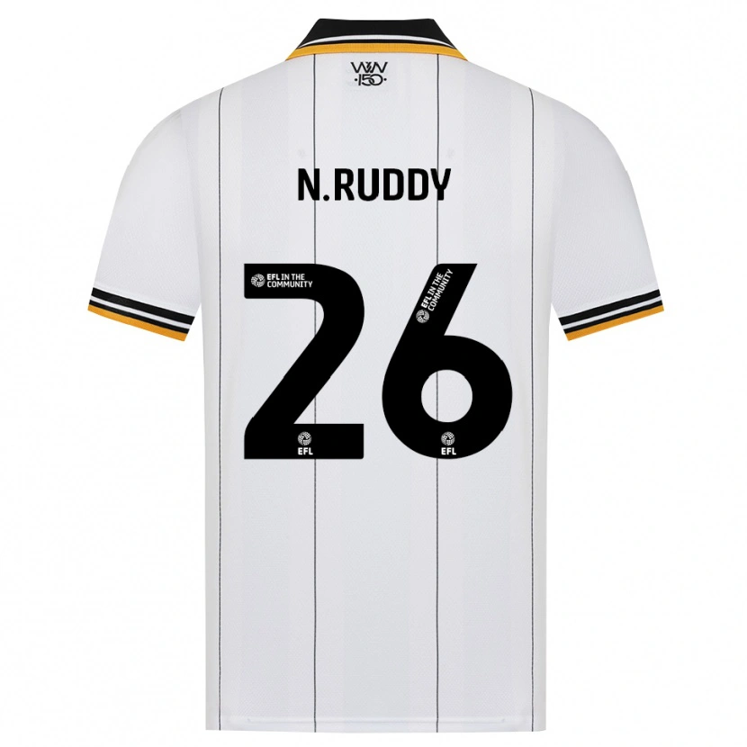 Danxen Damen John Ruddy #26 Orange Weiß Schwarz Auswärtstrikot Trikot 2026/27 T-Shirt