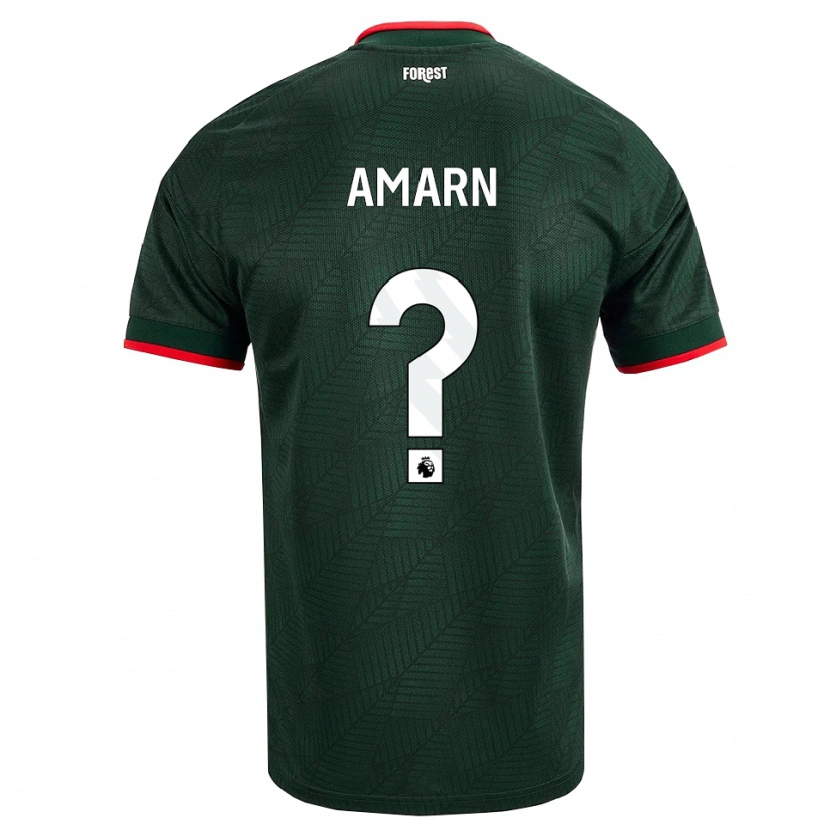 Danxen Damen Amarn Robinson #0 Dunkelgrün Rot Auswärtstrikot Trikot 2026/27 T-Shirt