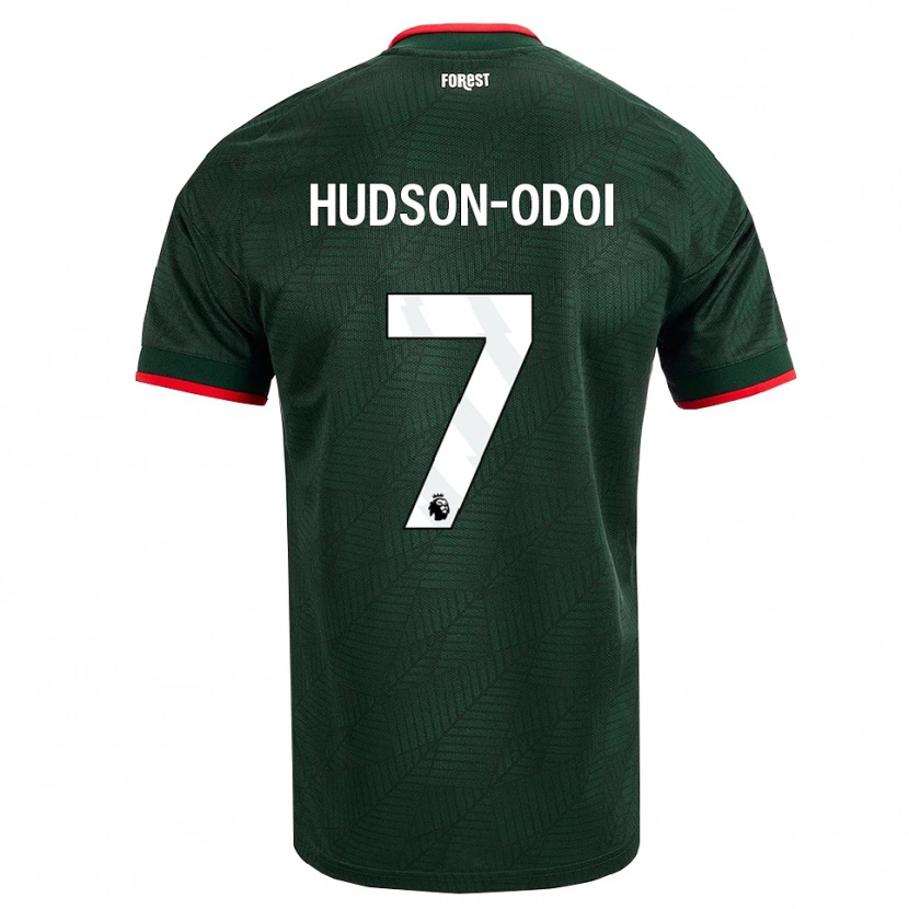Danxen Damen Callum Hudson-Odoi #7 Dunkelgrün Rot Auswärtstrikot Trikot 2026/27 T-Shirt