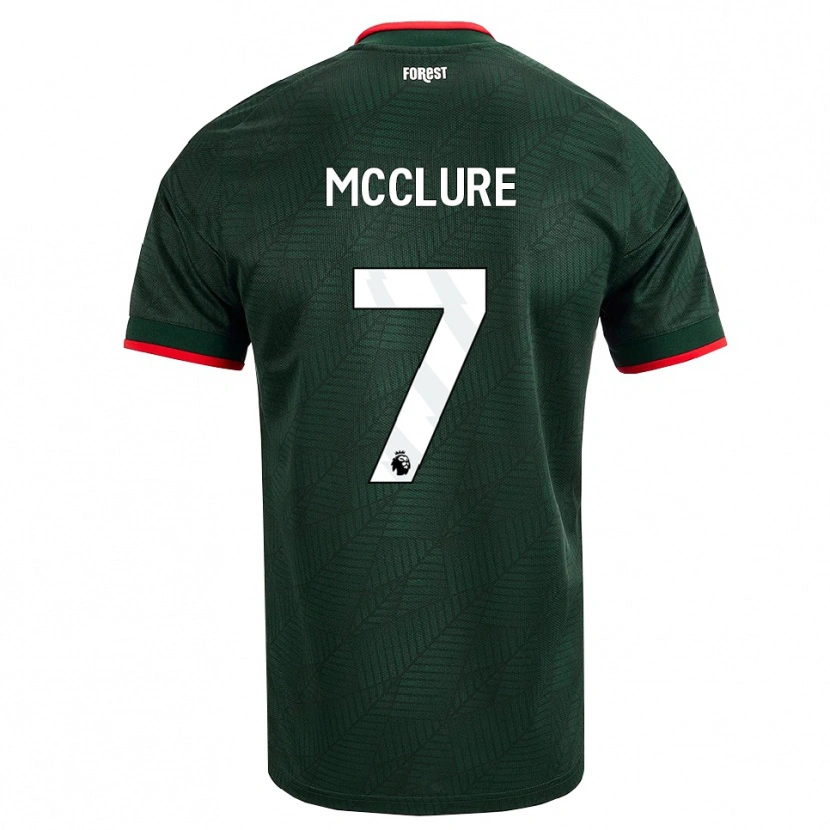 Danxen Damen Blaine Mcclure #7 Dunkelgrün Rot Auswärtstrikot Trikot 2026/27 T-Shirt