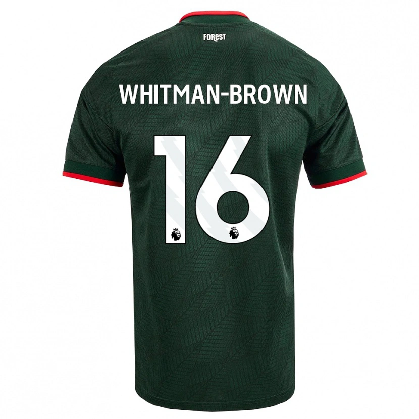 Danxen Damen Chae Whitman-Brown #16 Dunkelgrün Rot Auswärtstrikot Trikot 2026/27 T-Shirt