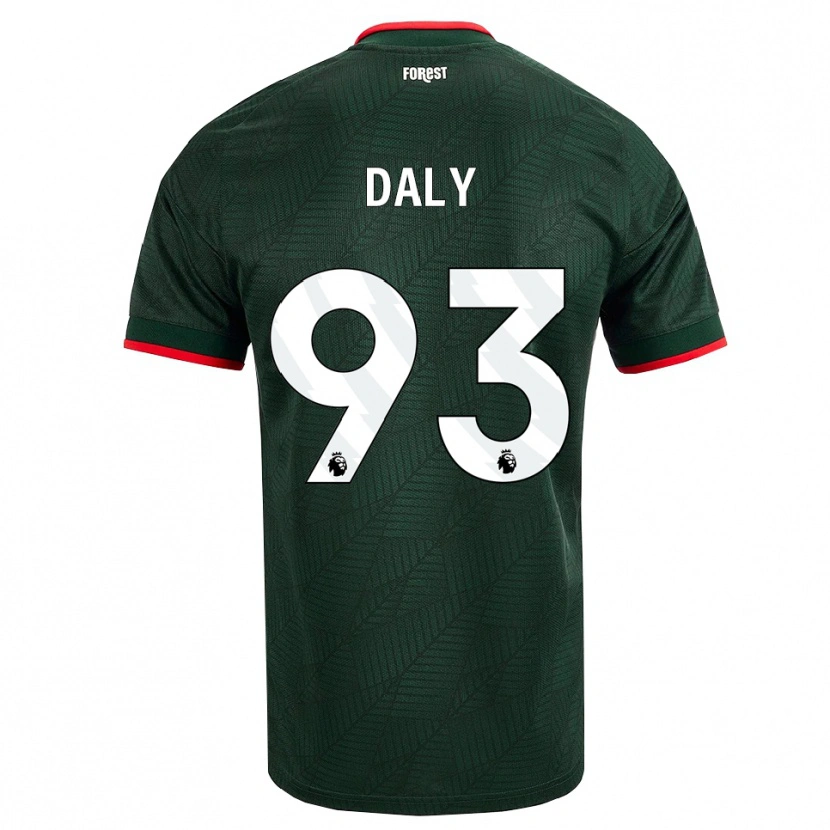 Danxen Damen Cormac Daly #93 Dunkelgrün Rot Auswärtstrikot Trikot 2026/27 T-Shirt
