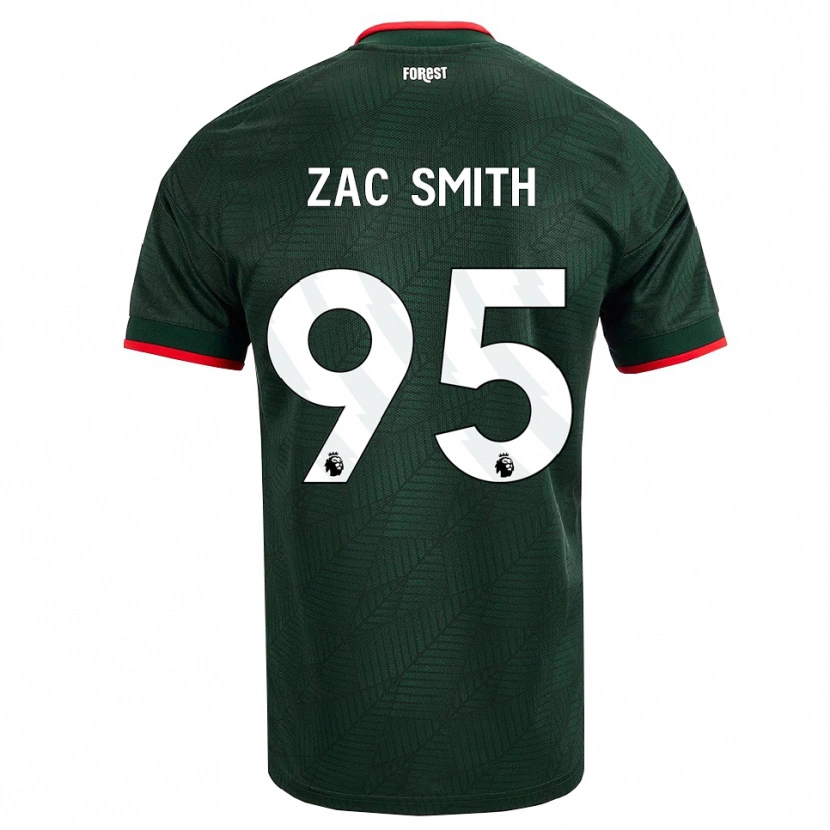 Danxen Damen Zac Smith #95 Dunkelgrün Rot Auswärtstrikot Trikot 2026/27 T-Shirt