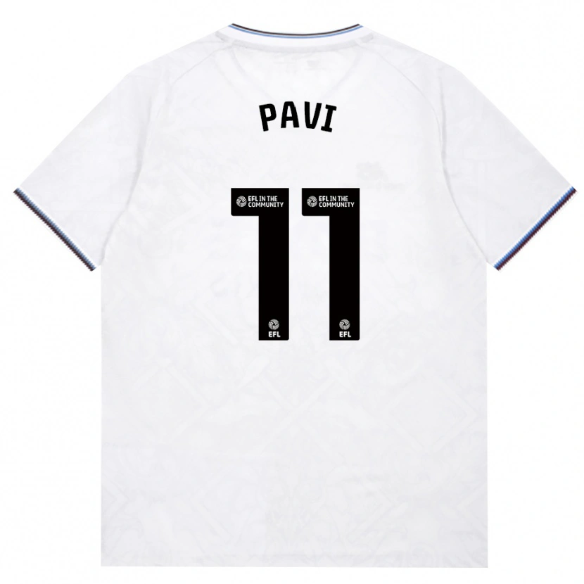 Danxen Damen Manuela Paví #11 Burgund Weiß Auswärtstrikot Trikot 2026/27 T-Shirt