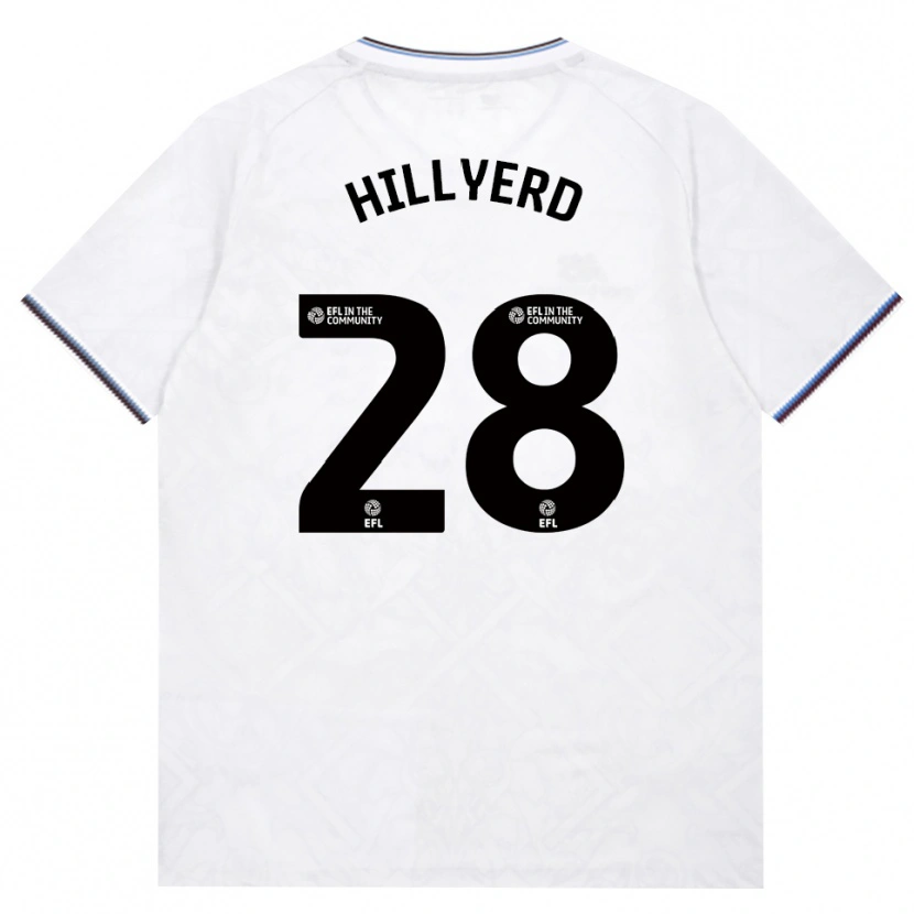 Danxen Damen Sophie Hillyerd #28 Burgund Weiß Auswärtstrikot Trikot 2026/27 T-Shirt