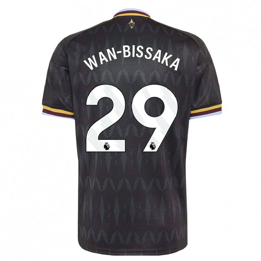 Danxen Damen Aaron Wan-Bissaka #29 Kornblumenblau Schwarz Gelb Auswärtstrikot Trikot 2026/27 T-Shirt