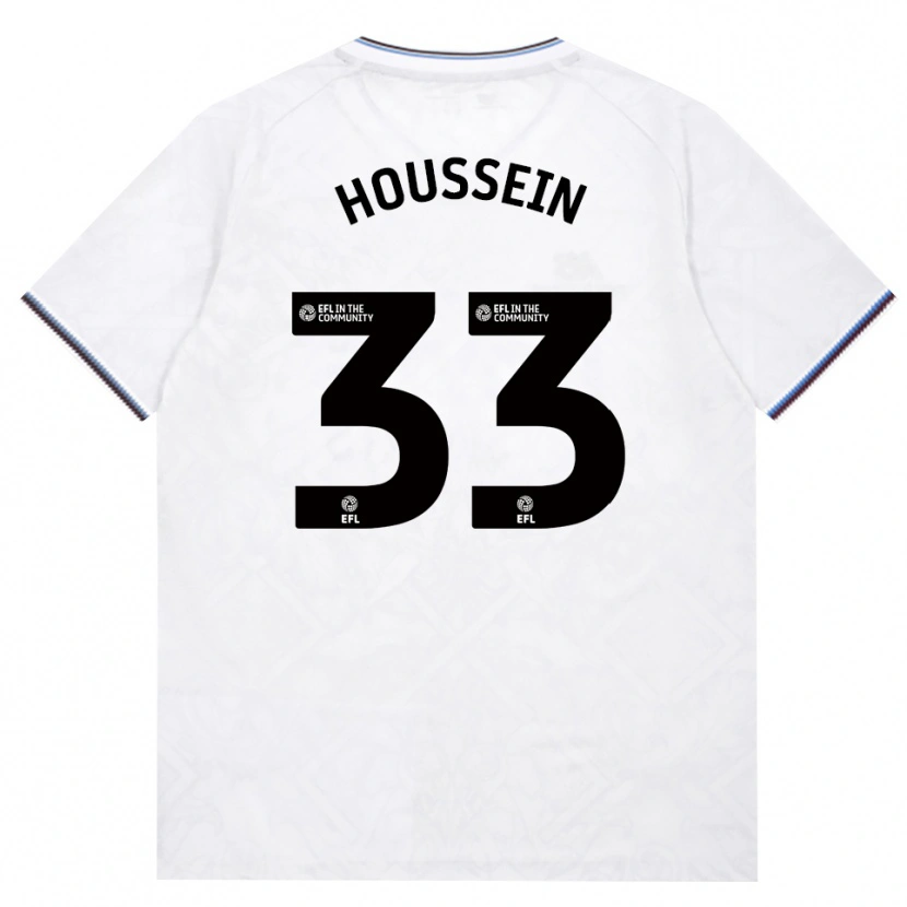 Danxen Damen Halle Houssein #33 Burgund Weiß Auswärtstrikot Trikot 2026/27 T-Shirt