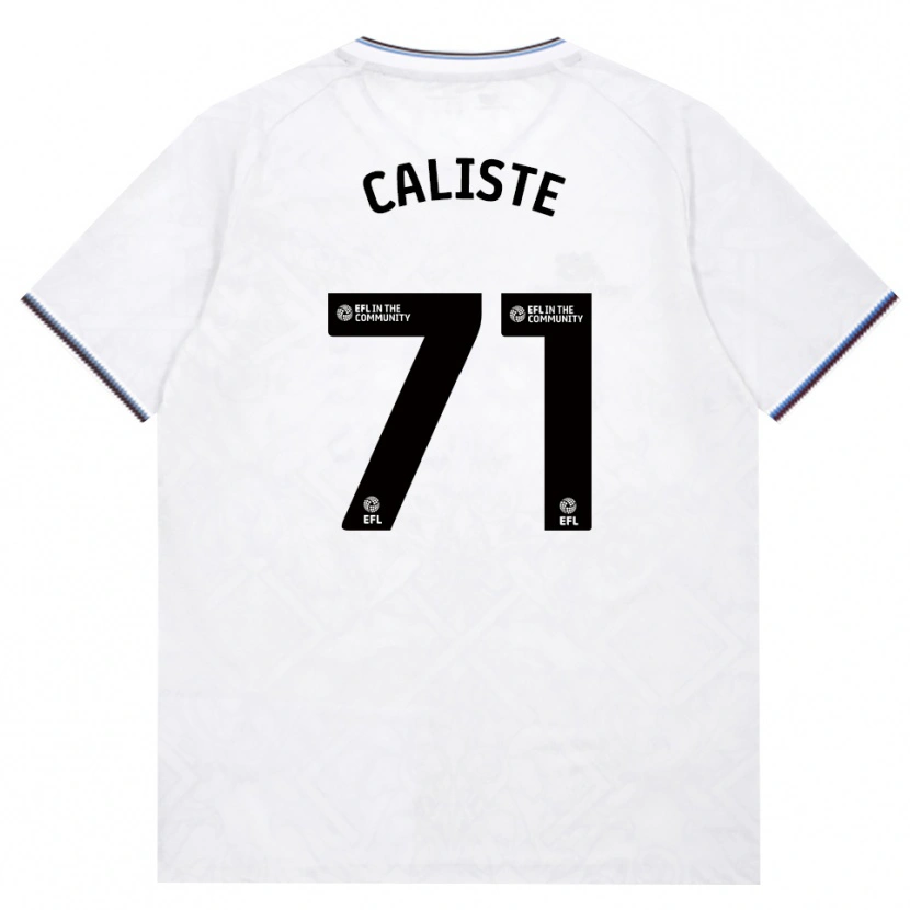 Danxen Damen Gabriel Caliste #71 Burgund Weiß Auswärtstrikot Trikot 2026/27 T-Shirt