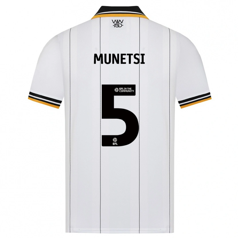 Danxen Damen Marshall Munetsi #5 Orange Weiß Schwarz Auswärtstrikot Trikot 2026/27 T-Shirt