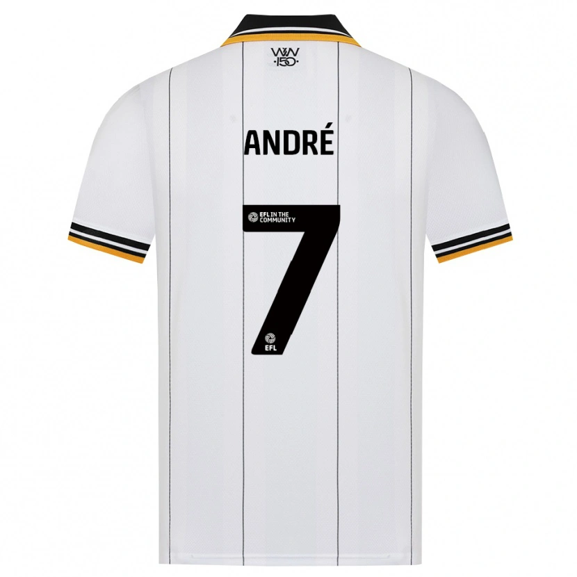 Danxen Damen André Trindade Da Costa Neto #7 Orange Weiß Schwarz Auswärtstrikot Trikot 2026/27 T-Shirt