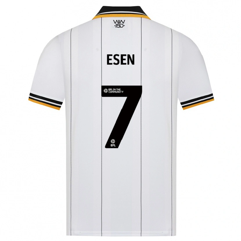 Danxen Damen Josh Esen #7 Orange Weiß Schwarz Auswärtstrikot Trikot 2026/27 T-Shirt