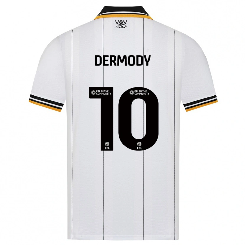 Danxen Damen Helen Dermody #10 Orange Weiß Schwarz Auswärtstrikot Trikot 2026/27 T-Shirt