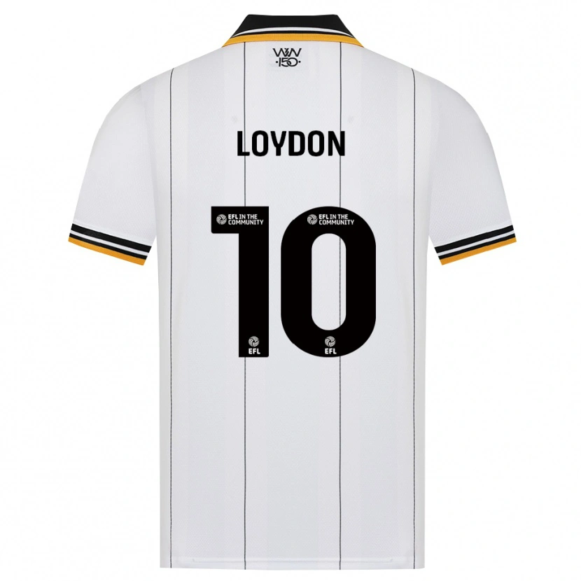 Danxen Damen Abi Loydon #10 Orange Weiß Schwarz Auswärtstrikot Trikot 2026/27 T-Shirt