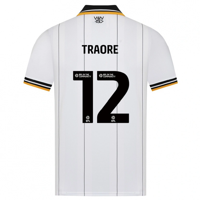 Danxen Damen Boubacar Traoré #12 Orange Weiß Schwarz Auswärtstrikot Trikot 2026/27 T-Shirt