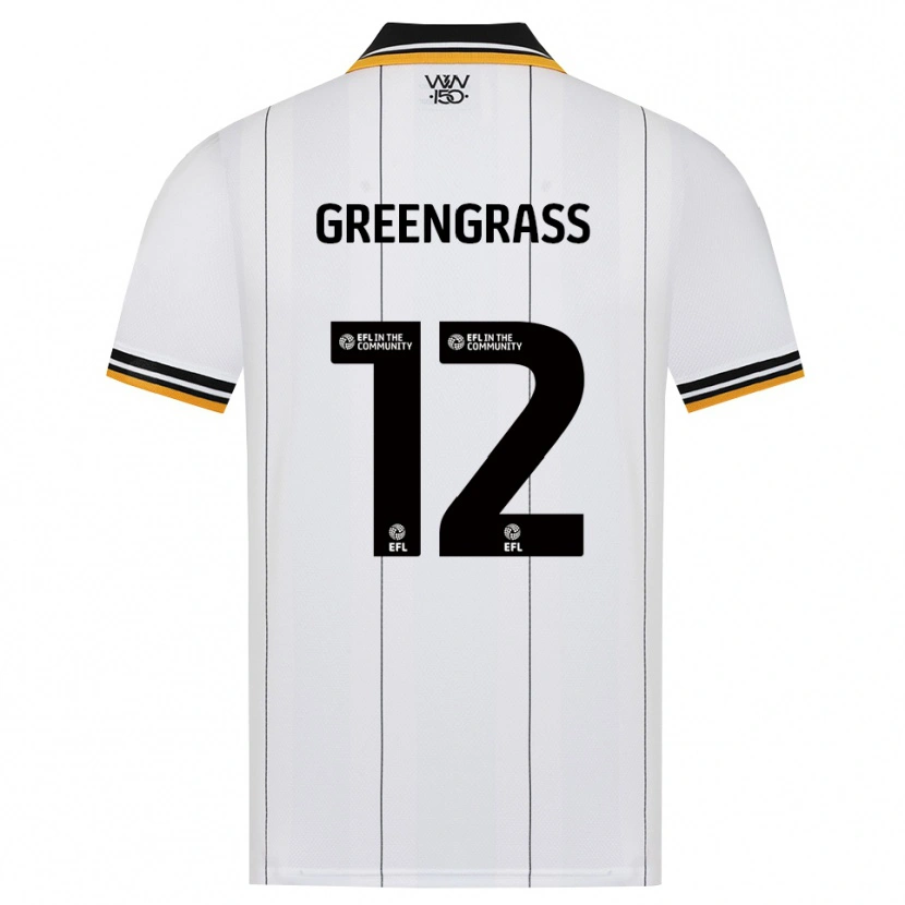 Danxen Damen Charlotte Greengrass #12 Orange Weiß Schwarz Auswärtstrikot Trikot 2026/27 T-Shirt