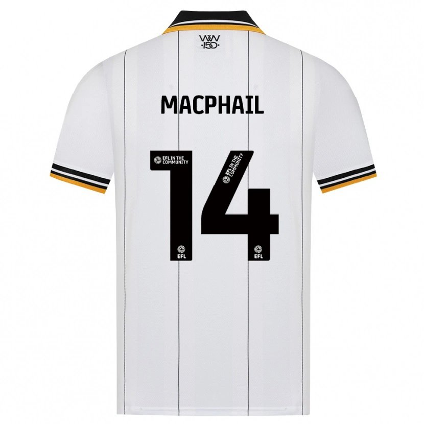 Danxen Damen Martha Macphail #14 Orange Weiß Schwarz Auswärtstrikot Trikot 2026/27 T-Shirt