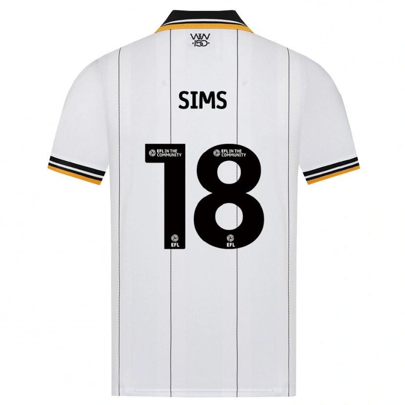 Danxen Damen Amy Sims #18 Orange Weiß Schwarz Auswärtstrikot Trikot 2026/27 T-Shirt