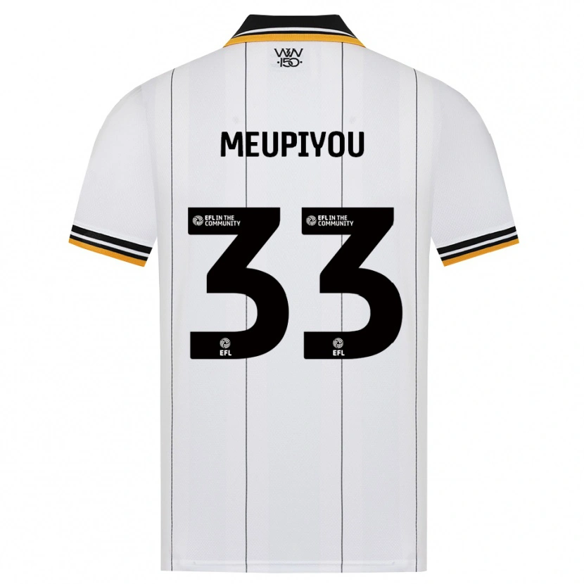 Danxen Damen Bastien Meupiyou #33 Orange Weiß Schwarz Auswärtstrikot Trikot 2026/27 T-Shirt