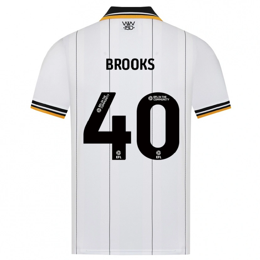 Danxen Damen Alfie Brooks #40 Orange Weiß Schwarz Auswärtstrikot Trikot 2026/27 T-Shirt