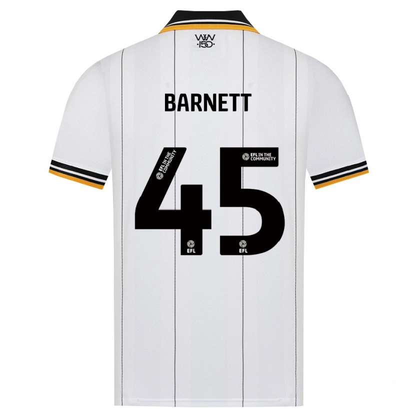 Danxen Damen Ty Barnett #45 Orange Weiß Schwarz Auswärtstrikot Trikot 2026/27 T-Shirt