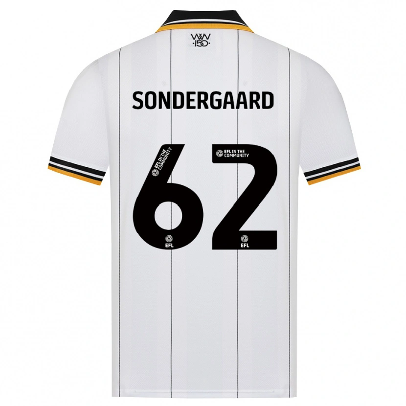 Danxen Damen Andreas Sondergaard #62 Orange Weiß Schwarz Auswärtstrikot Trikot 2026/27 T-Shirt