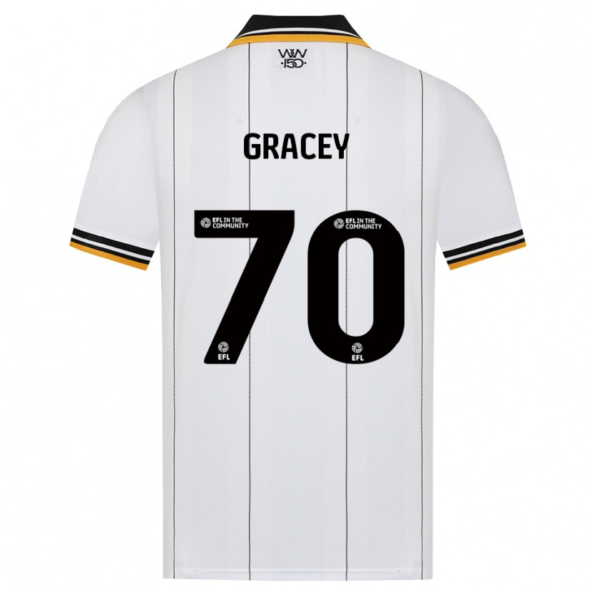 Danxen Damen Josh Gracey #70 Orange Weiß Schwarz Auswärtstrikot Trikot 2026/27 T-Shirt