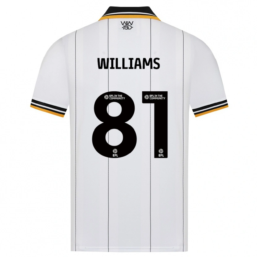Danxen Damen Ashton Williams #81 Orange Weiß Schwarz Auswärtstrikot Trikot 2026/27 T-Shirt
