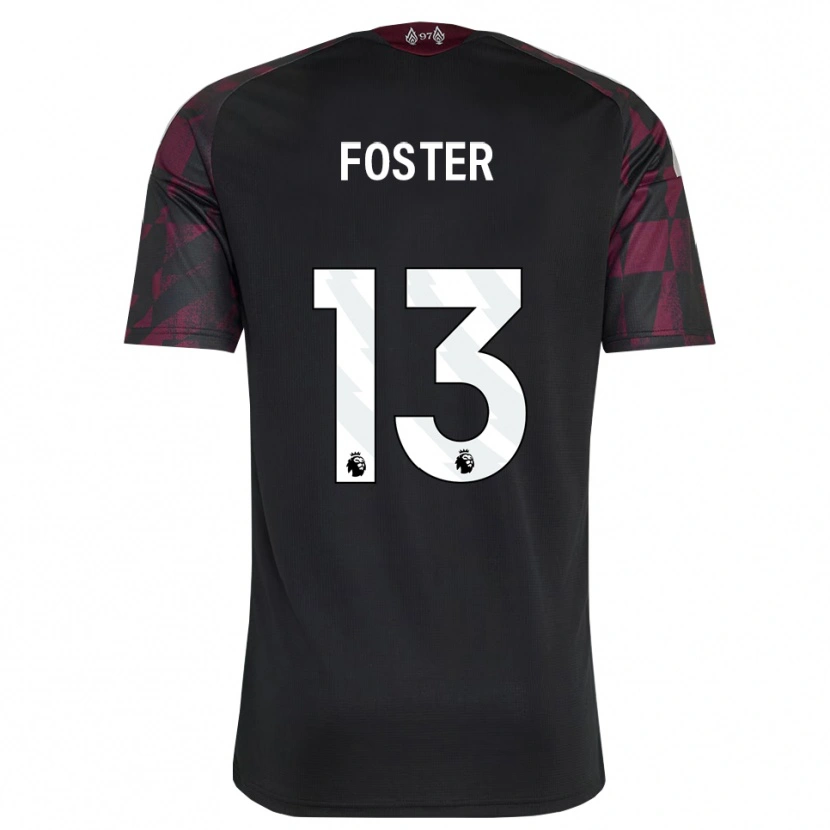 Danxen Damen Rylee Foster #13 Schwarz Weiß Violett Ausweichtrikot Trikot 2026/27 T-Shirt