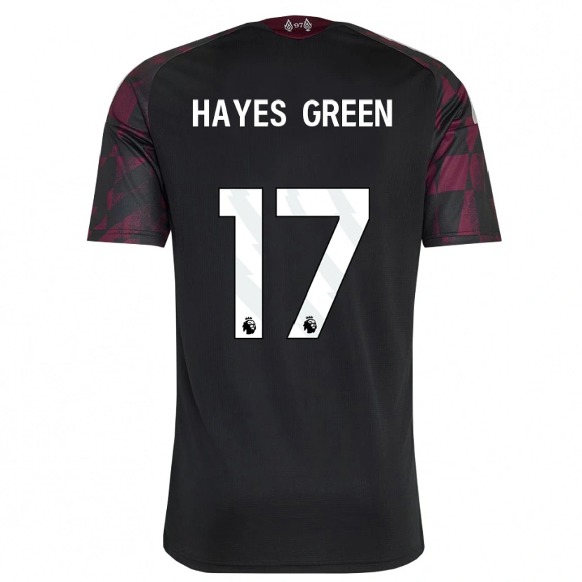 Danxen Damen Charlie Hayes-Green #17 Schwarz Weiß Violett Ausweichtrikot Trikot 2026/27 T-Shirt