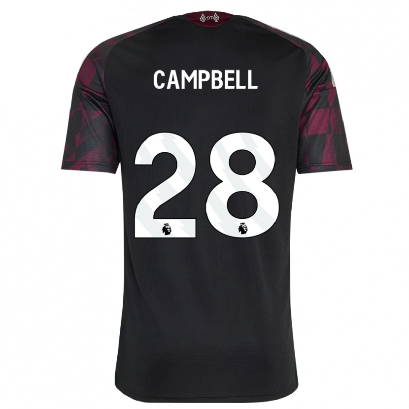 Danxen Damen Megan Campbell #28 Schwarz Weiß Violett Ausweichtrikot Trikot 2026/27 T-Shirt