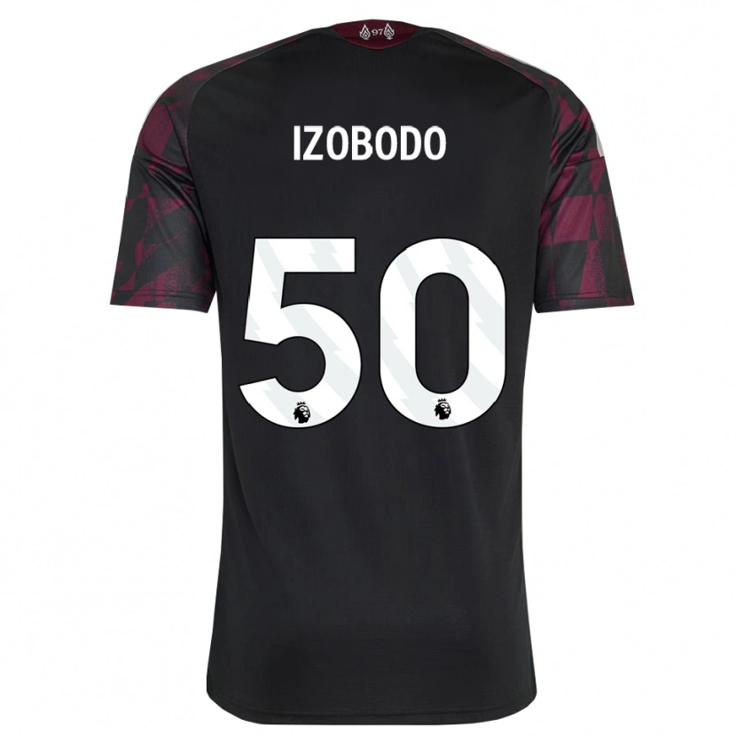Danxen Damen Elijah Izobodo John #50 Schwarz Weiß Violett Ausweichtrikot Trikot 2026/27 T-Shirt