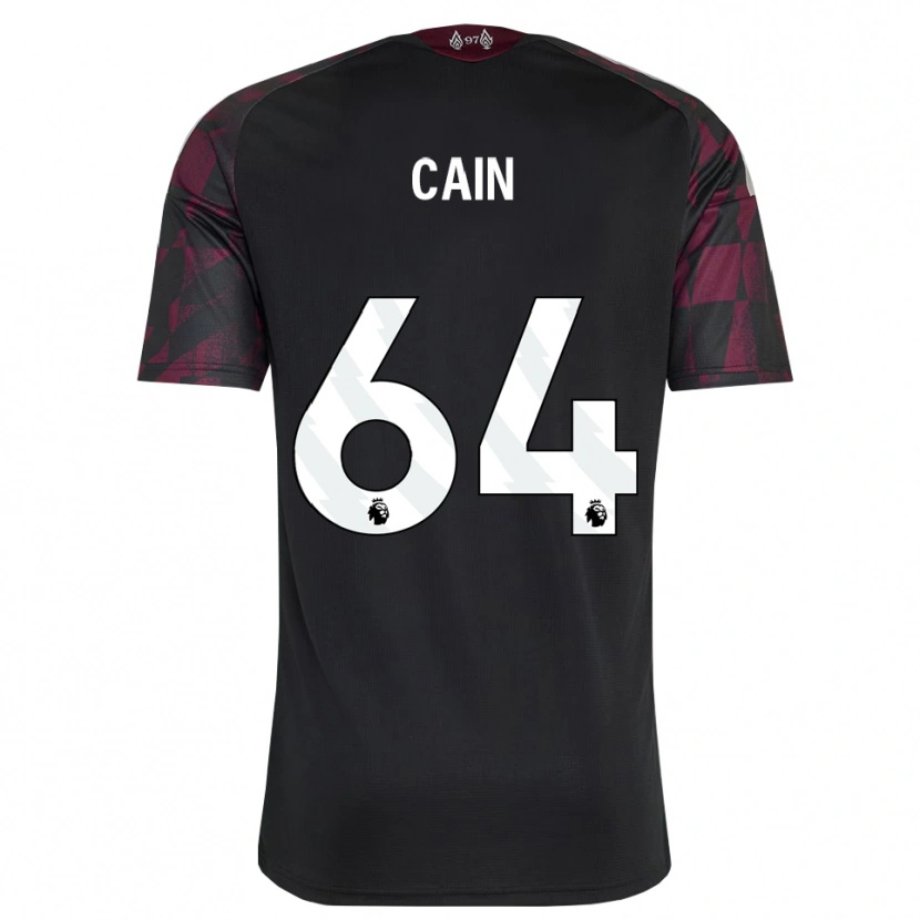 Danxen Damen Jake Cain #64 Schwarz Weiß Violett Ausweichtrikot Trikot 2026/27 T-Shirt