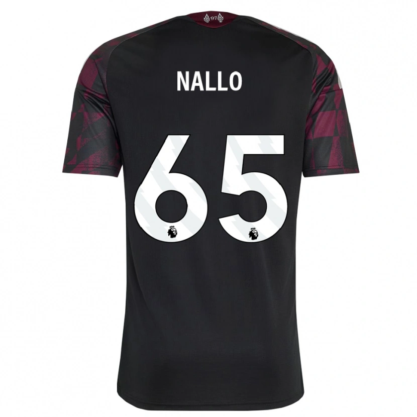 Danxen Damen Amara Nallo #65 Schwarz Weiß Violett Ausweichtrikot Trikot 2026/27 T-Shirt