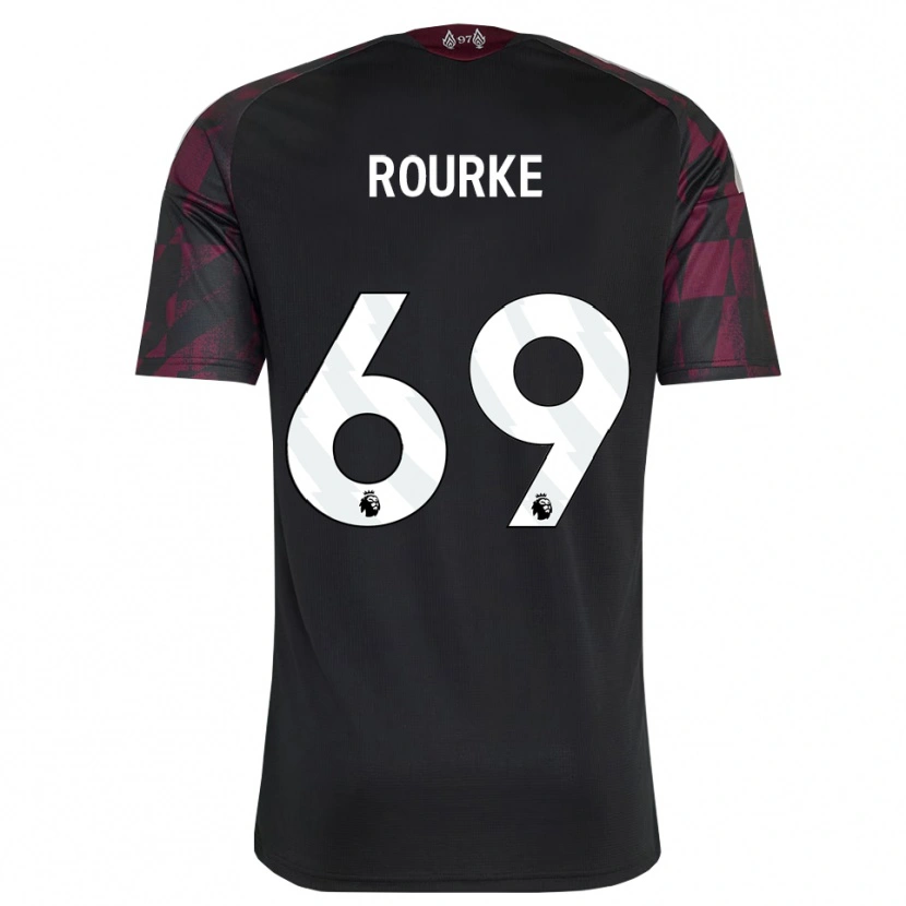 Danxen Damen Fidel O'rourke #69 Schwarz Weiß Violett Ausweichtrikot Trikot 2026/27 T-Shirt