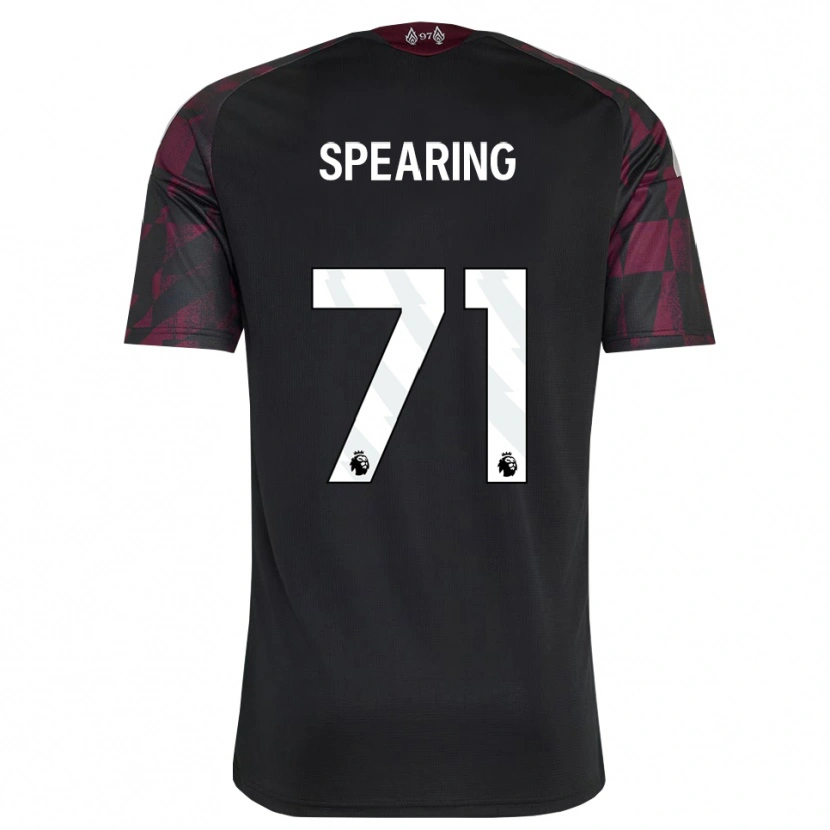 Danxen Damen Jay Spearing #71 Schwarz Weiß Violett Ausweichtrikot Trikot 2026/27 T-Shirt
