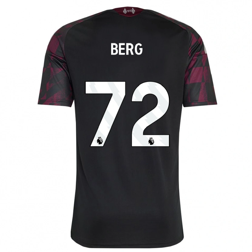 Danxen Damen Sepp Van Den Berg #72 Schwarz Weiß Violett Ausweichtrikot Trikot 2026/27 T-Shirt